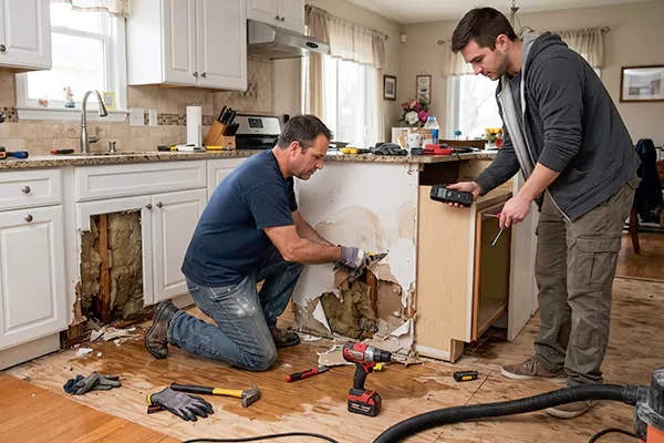 Kitchen Water Damage Repair Lake Forest