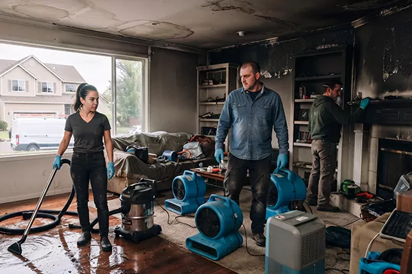 Smoke and Water Damage Restoration Lake Forest