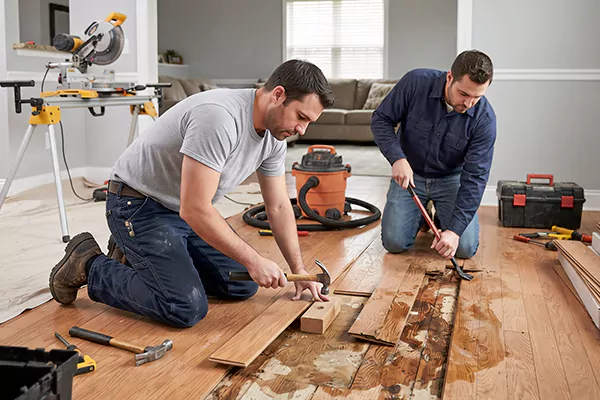 Water Damage Floor Repair Lake Forest