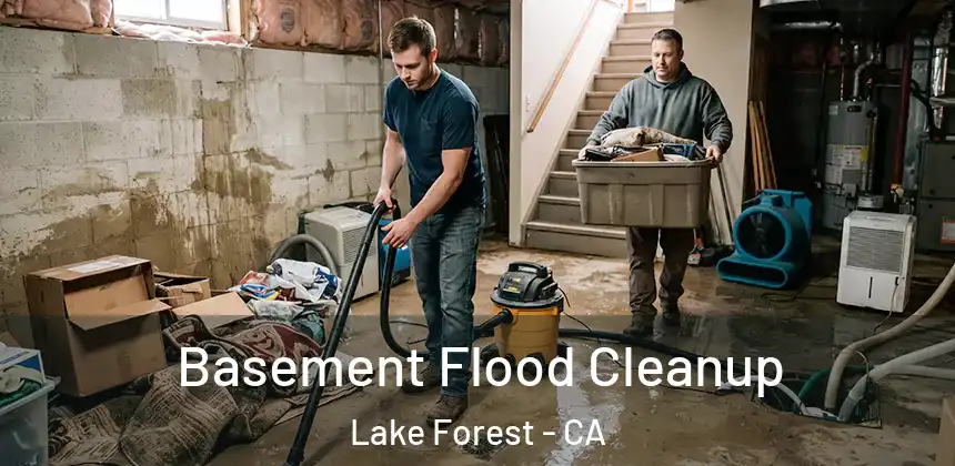  Basement Flood Cleanup Lake Forest - CA
