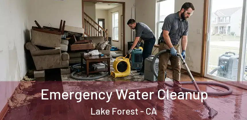  Emergency Water Cleanup Lake Forest - CA