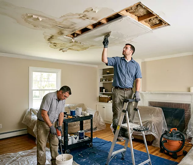 Trusted Lake Forest Ceiling Water Damage Repair Contractor