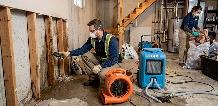 Basement Restoration After Water Damage in Lake Forest