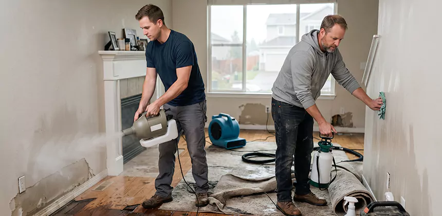 Post-Flood Sanitizing and Deodorizing in Lake Forest