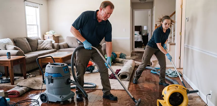 Hidden Leak Clean Up in Lake Forest