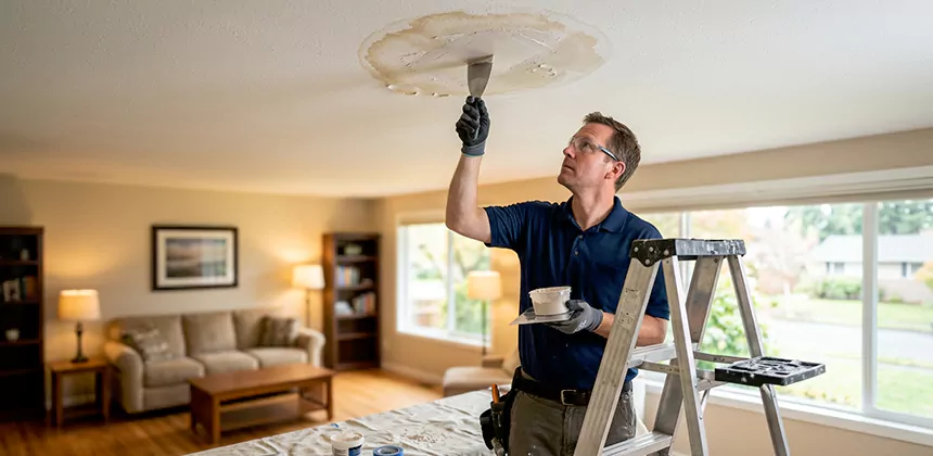 Ceiling Water Stain Repair in Lake Forest