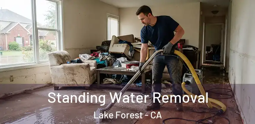 Standing Water Removal Lake Forest - CA