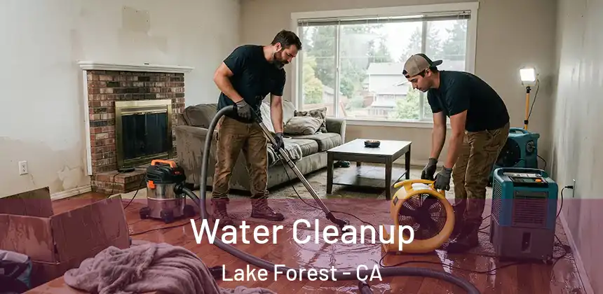  Water Cleanup Lake Forest - CA