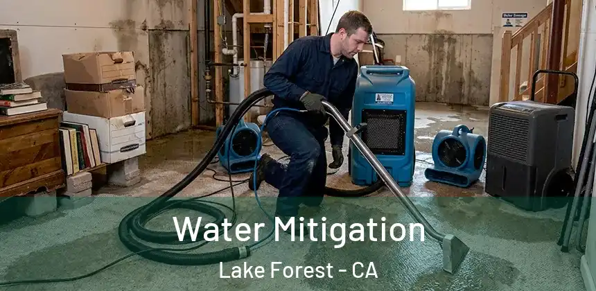 Water Mitigation Lake Forest - CA